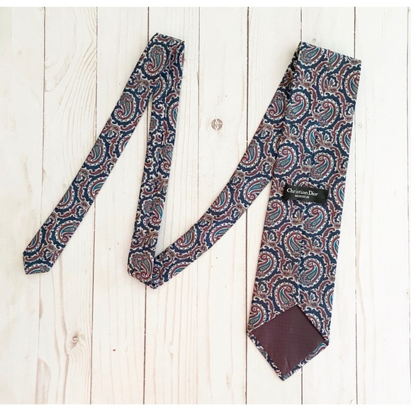 Dior Patterned Tie - Picture 2 of 6